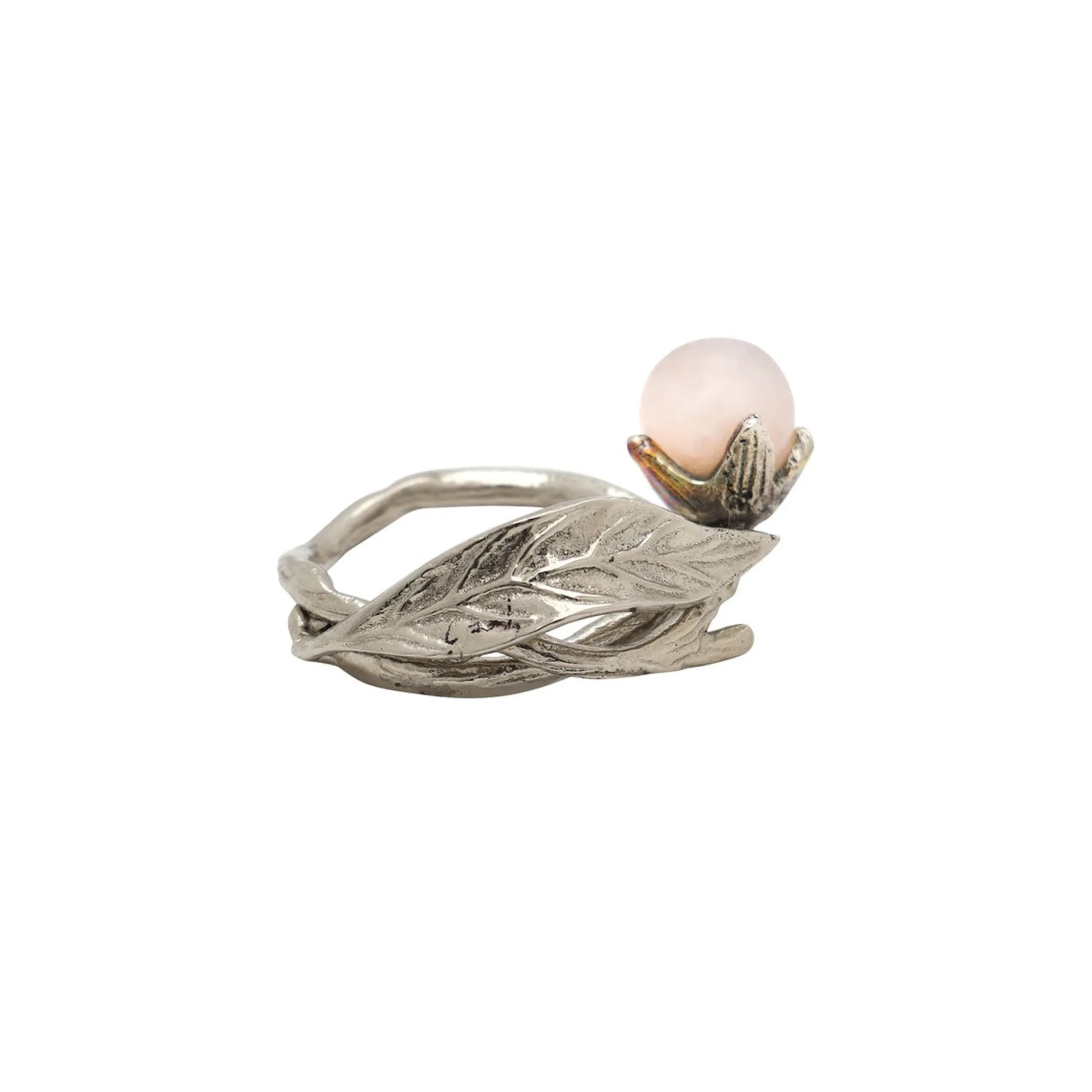 Clearance Godinger Hyaline Pink Napkin Ring Set