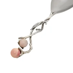 Sale Godinger Hyaline Pink Salad Server Set