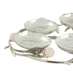 Sale Godinger Hyaline Pink Seder Plate