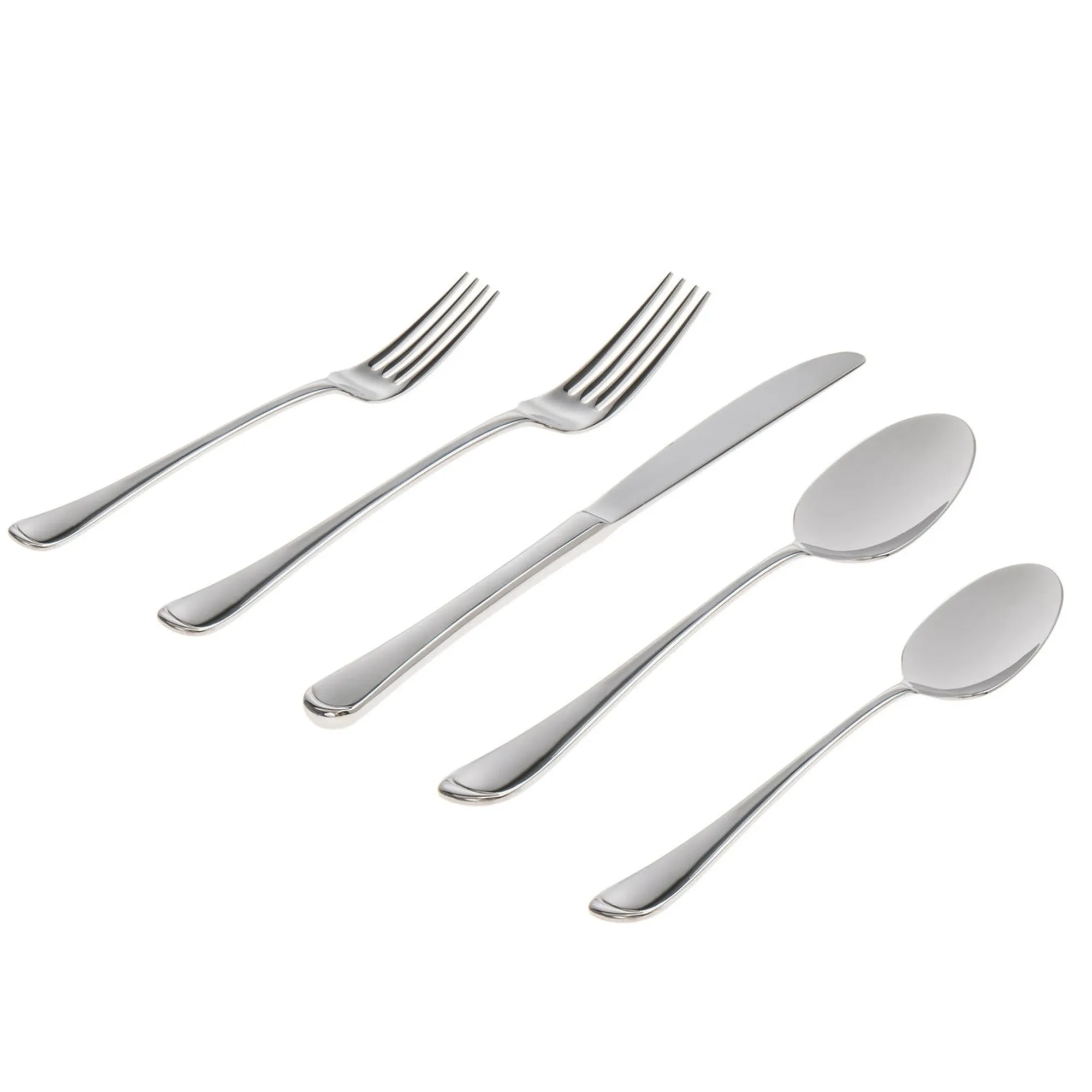 Online Godinger Infinity Mirrored 18/0 Stainless Steel 20 Piece Flatware Set, Service For 4