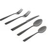Hot Godinger Ingot Titanium 18/10 Stainless Steel 20 Piece Flatware Set, Service For 4