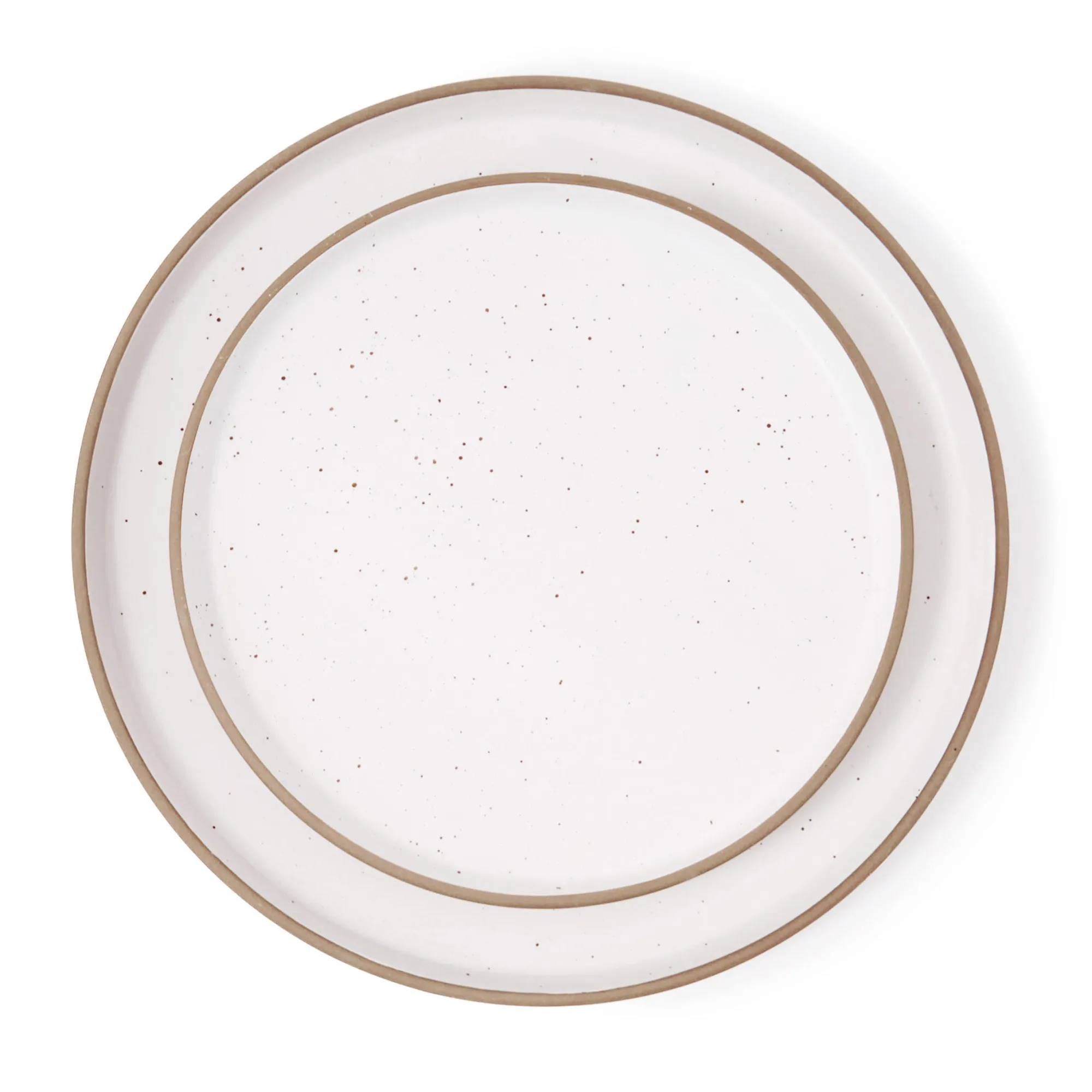 Outlet Godinger Inwood White Speckled Stoneware 12 Piece Dinnerware Set, Service for 4