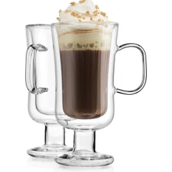 Discount Godinger Irish Coffee Double Wall Mug, Set of 2