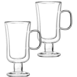 Discount Godinger Irish Coffee Double Wall Mug, Set of 2