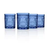Clearance Godinger Jax Blue Double Old Fashion, Set of 4