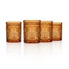 Discount Godinger Jax Orange Spice Double Old Fashion, Set of 4