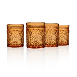 Discount Godinger Jax Orange Spice Double Old Fashion, Set of 4