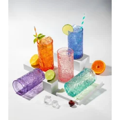 Sale Godinger Jax Seafoam Highball, Set of 4