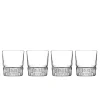 Outlet Godinger Latitude Double Old Fashion, Set of 4