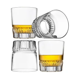 Outlet Godinger Latitude Double Old Fashion, Set of 4