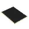New Godinger Lavi Black Marble Gold Organic Edge Serving Board
