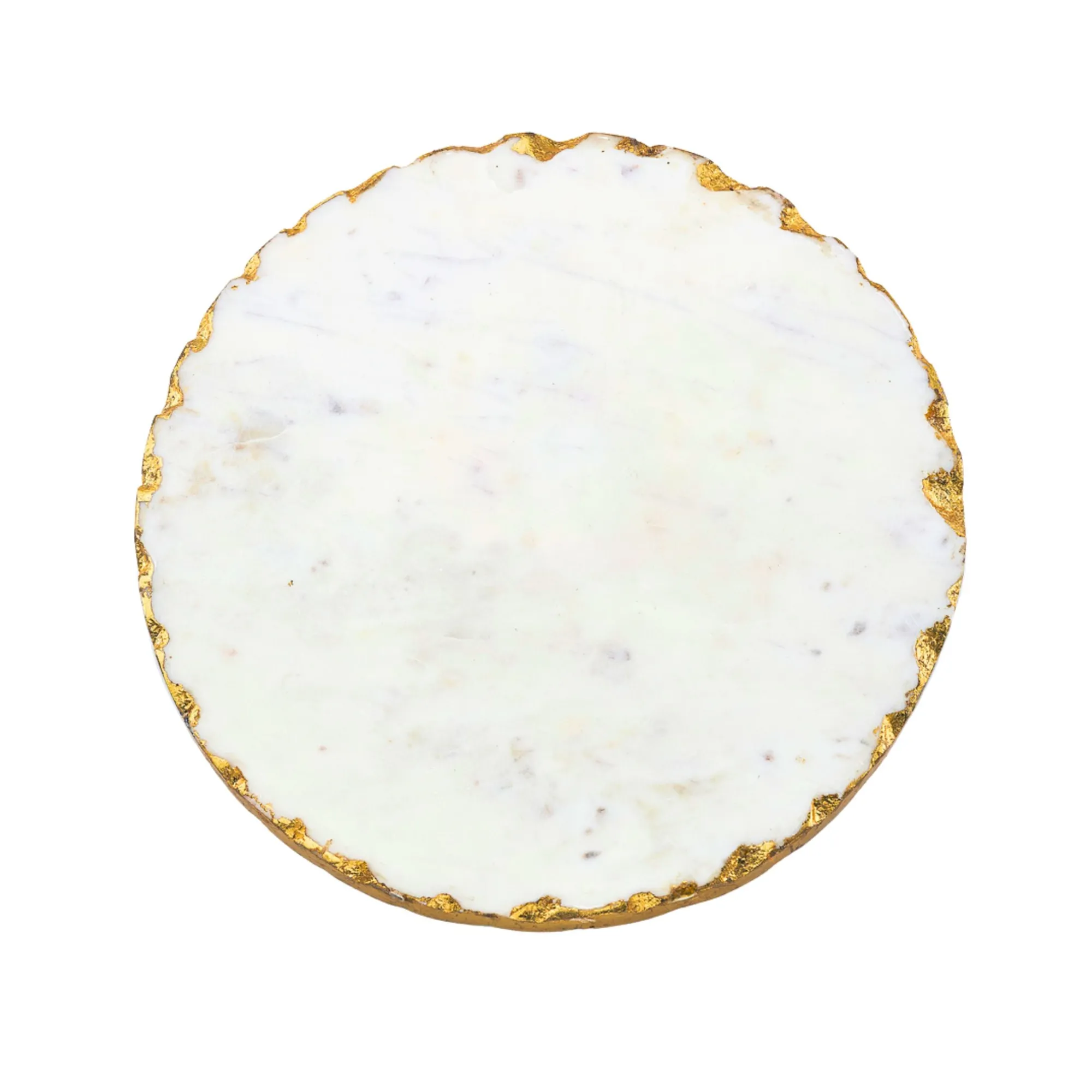Discount Godinger Lavi Large Marble Gold Organic Edge Lazy Susan