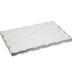 Online Godinger Lavi Marble Silver Organic Edge Small Rectangle Board