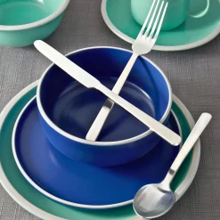 Outlet Godinger Lola Mirrored 18/0 Stainless Steel 20 Piece Flatware Set, Service For 4
