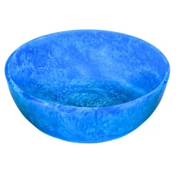 Online Godinger Lucente Blue Resin Salad Bowl
