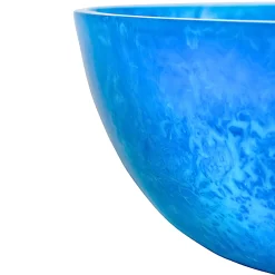 Online Godinger Lucente Blue Resin Salad Bowl