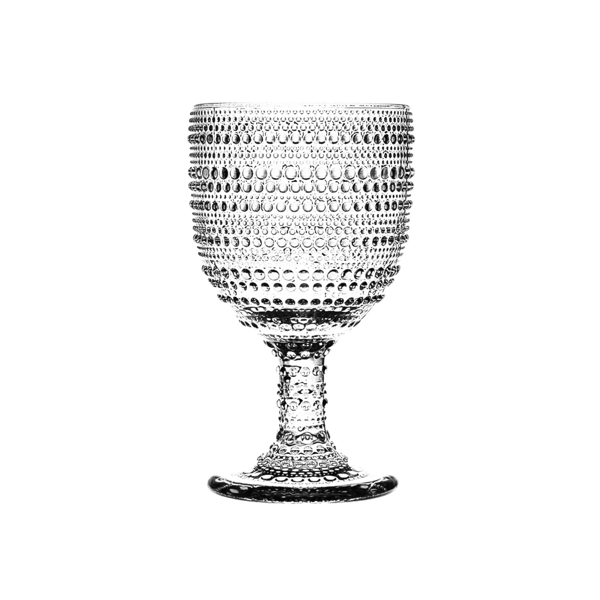 New Godinger Lumina Clear Goblet, Set of 4
