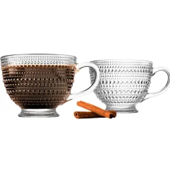 Clearance Godinger Lumina Oversized Coffee Mug, Set of 2