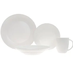 Online Godinger Lune Bone China 16 Piece Dinnerware Set, Service for 4