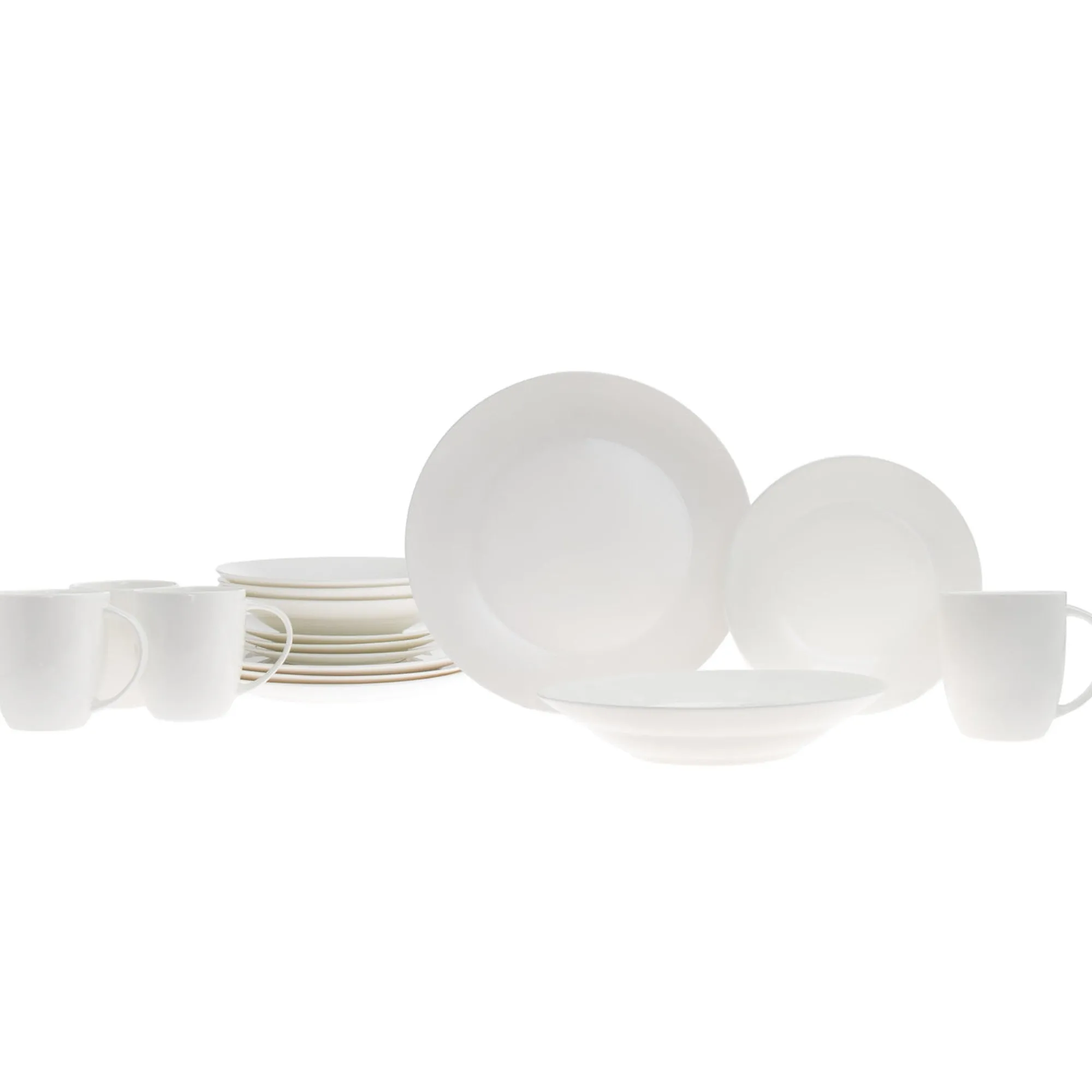 Online Godinger Lune Bone China 16 Piece Dinnerware Set, Service for 4
