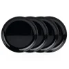 Online Godinger Marbella Black Stacking Melamine Salad Plate, Set of 4