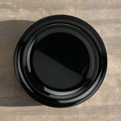 Online Godinger Marbella Black Stacking Melamine Salad Plate, Set of 4