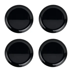 Online Godinger Marbella Black Stacking Melamine Salad Plate, Set of 4