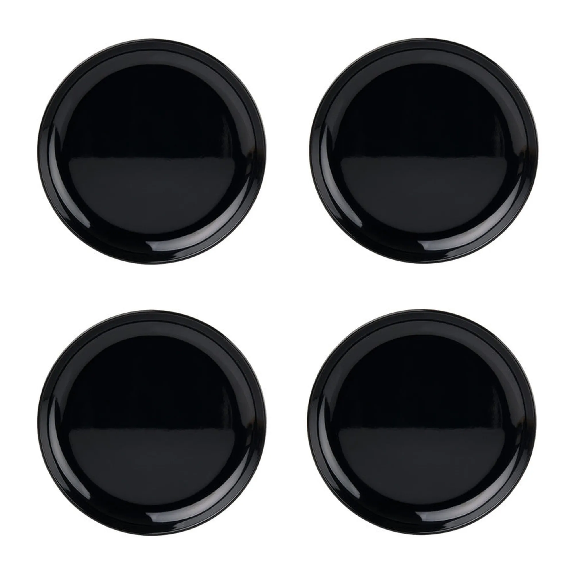 Online Godinger Marbella Black Stacking Melamine Salad Plate, Set of 4