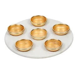 Online Godinger Marble Seder Plate