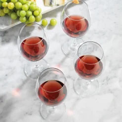 New Godinger Meridian Stemless Wine Glass, Set of 4