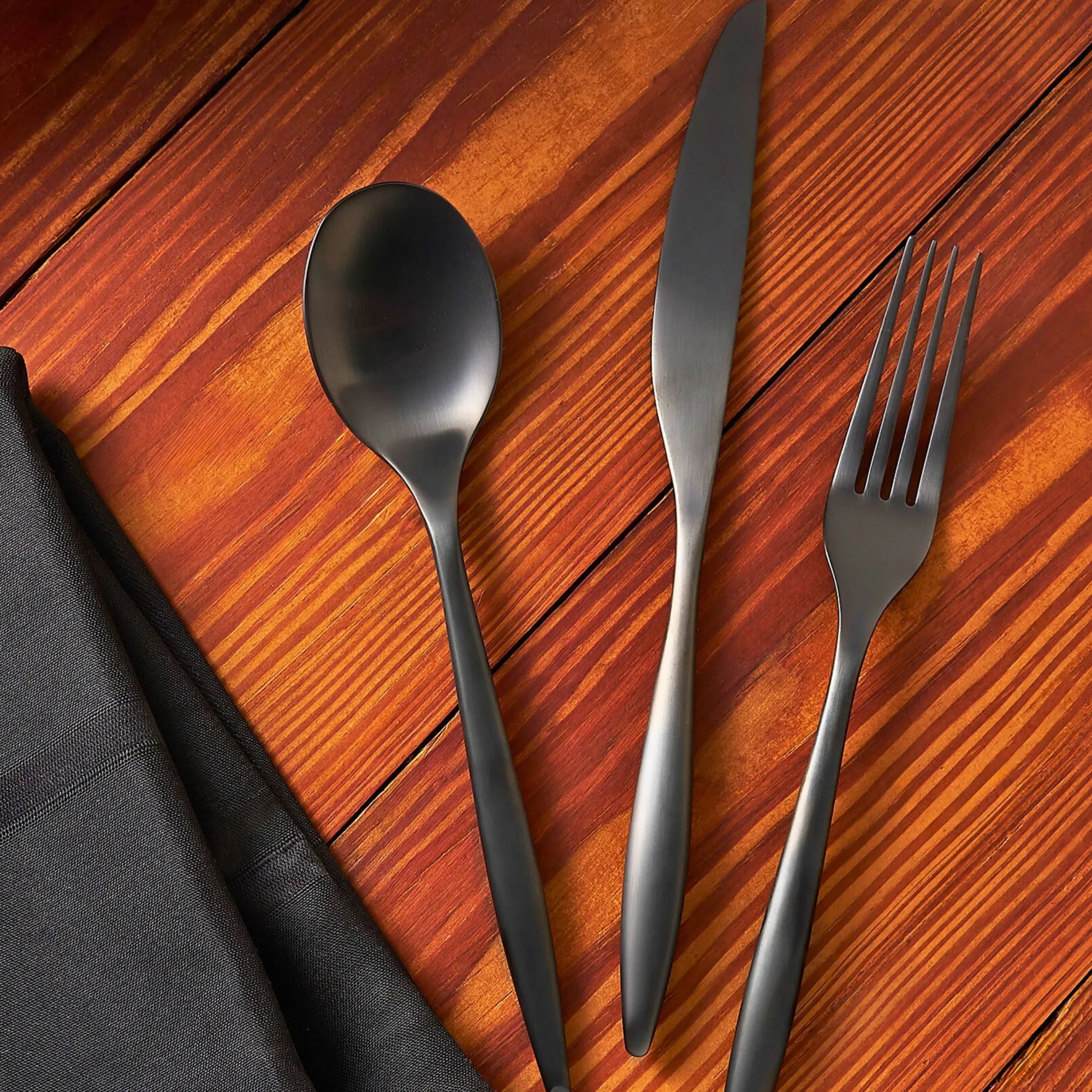Online Godinger Milano Midnight 18/10 Stainless Steel 20 Piece Flatware Set, Service For 4