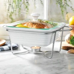 Hot Godinger Natura Single Baker with Stand