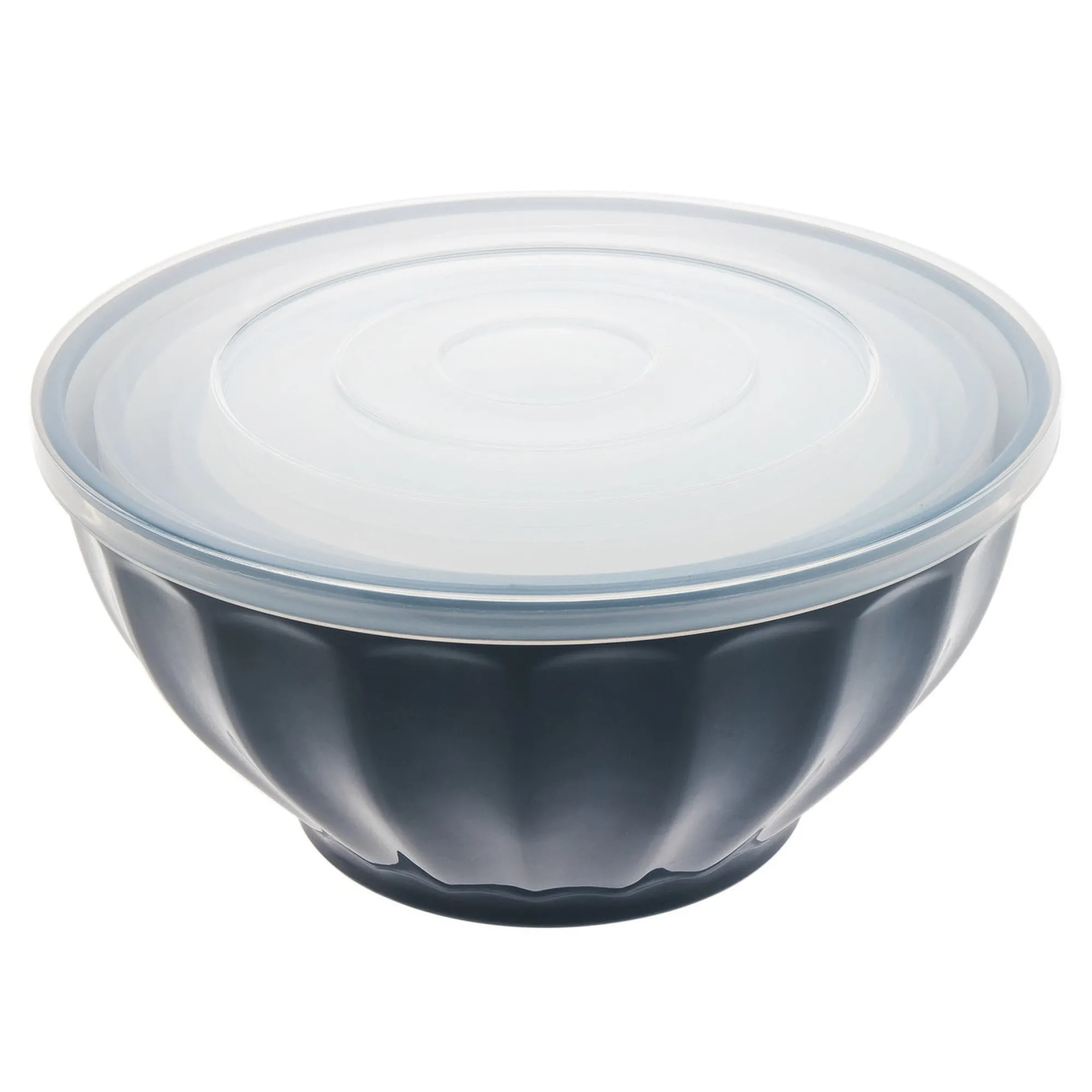 Discount Godinger Navy Fluted 3 Piece Storage Bowl Set