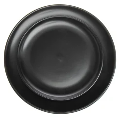 Best Godinger Noire Stoneware 16 Piece Dinnerware Set, Service For 4
