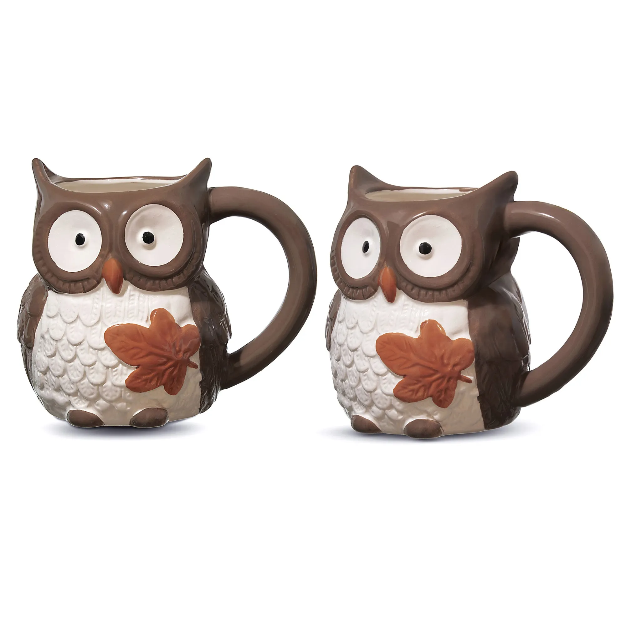 Online Godinger Owl Turkey Coffee Mug, Set of 2