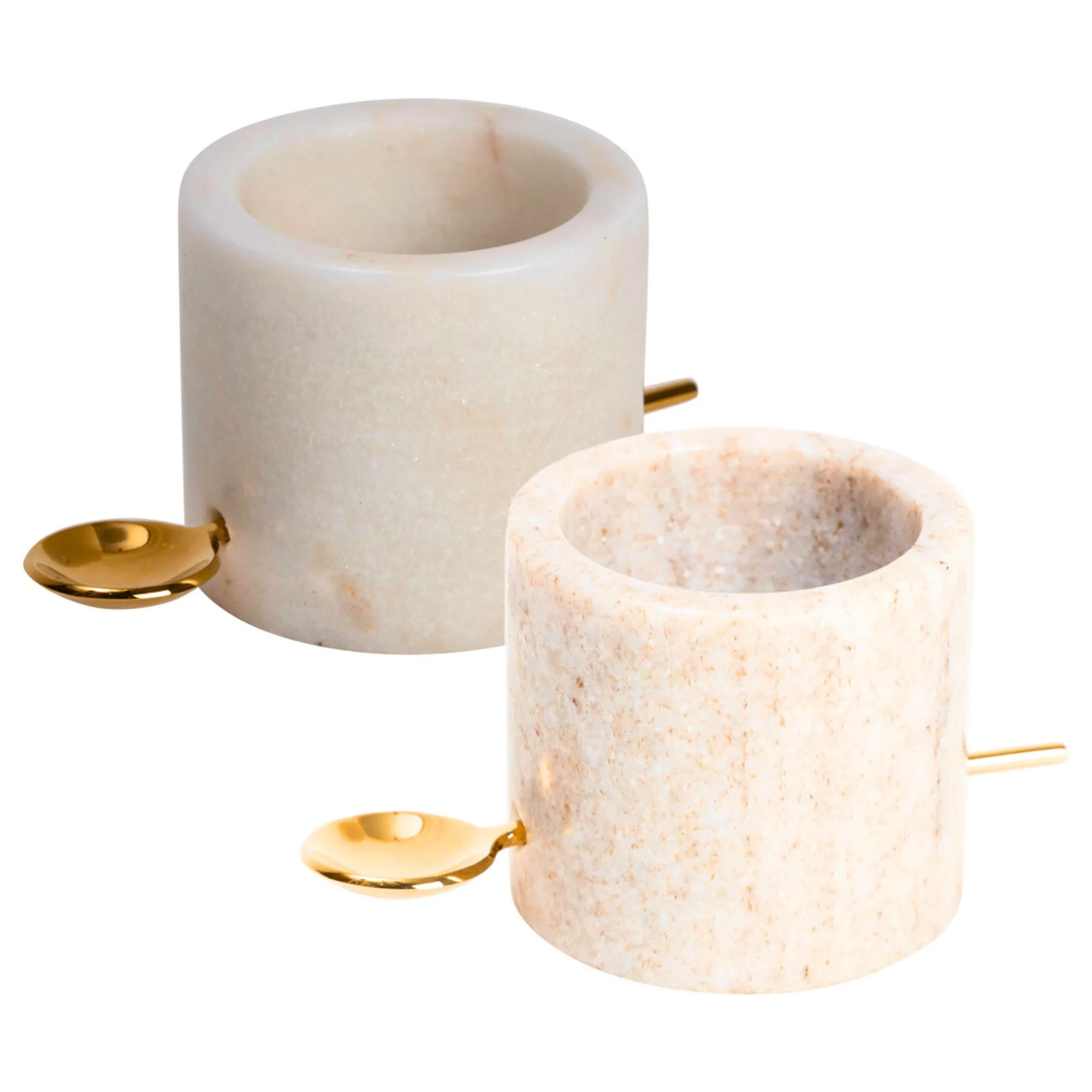 Best Godinger Pacha Marble Salt & Pepper Cellar Set