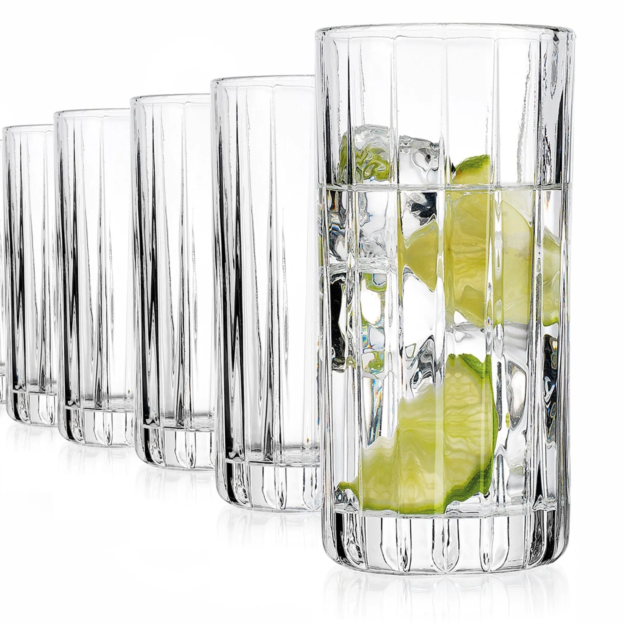 Online Godinger Parallels Highball, Set of 6
