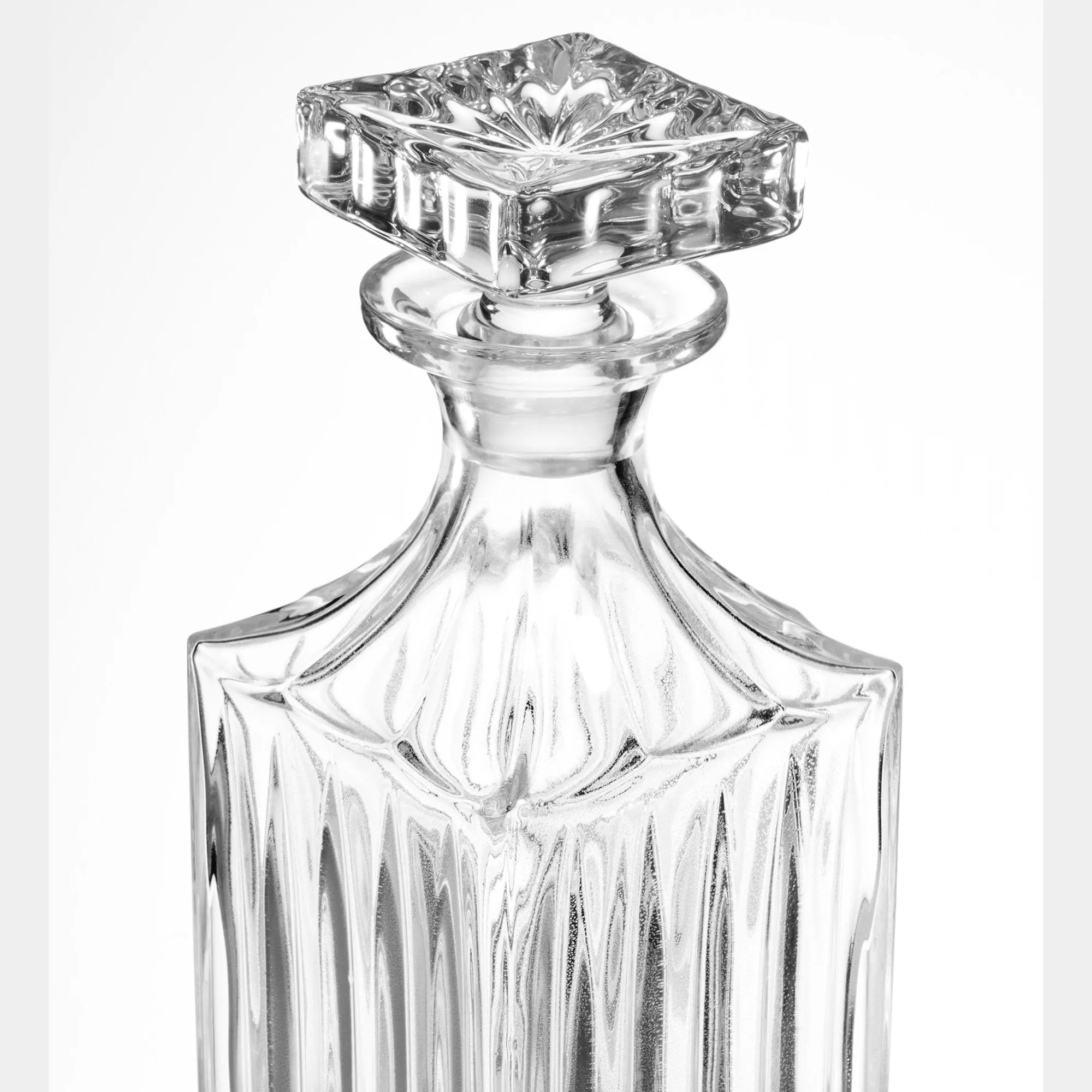 Hot Godinger Parallels Whiskey Decanter