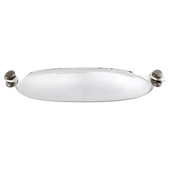 Sale Godinger Pebble Gunmetal Oval Serving Tray