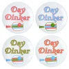Outlet Godinger Pickle Ball Melamine Appetizer Plate, Set of 4