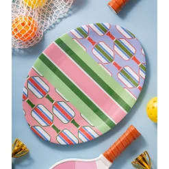 Hot Godinger Pickle Ball Melamine Oval Platter