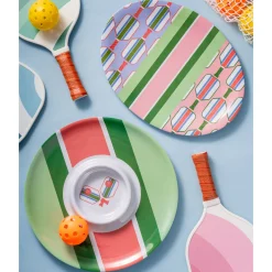 Hot Godinger Pickle Ball Melamine Oval Platter