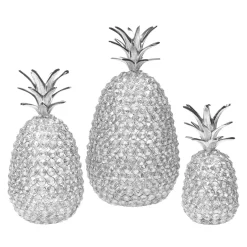 Hot Godinger Pineapple Silver Glam Large Decorative Object