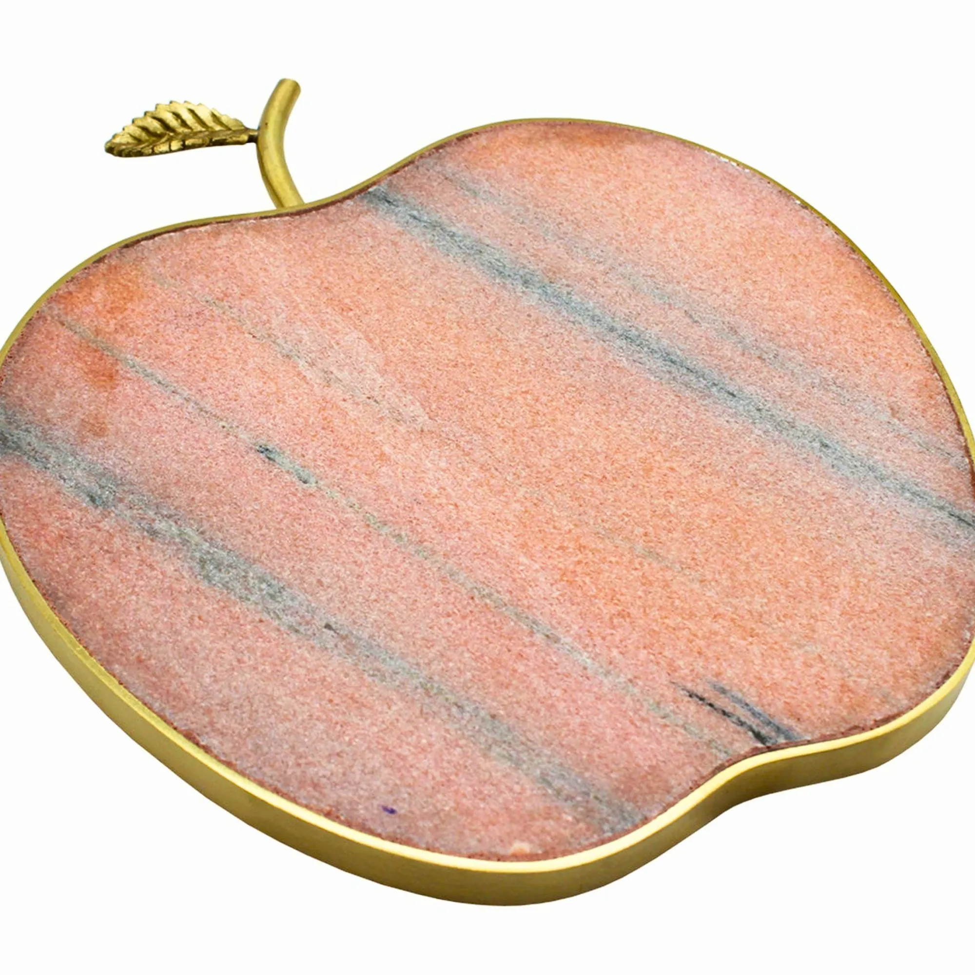 Clearance Godinger Pink Marble Apple Cheese Board