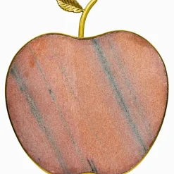 Clearance Godinger Pink Marble Apple Cheese Board