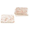 Discount Godinger Pink Terrazzo Glass Coaster Set
