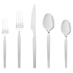 Hot Godinger Podium Mirrored 18/10 Stainless Steel 20 Piece Flatware Set, Service For 4