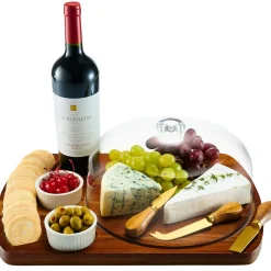 Outlet Godinger Prairie Farms 7 Piece Cheese Board Set
