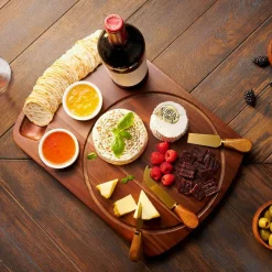 Outlet Godinger Prairie Farms 7 Piece Cheese Board Set