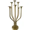 Best Godinger Radiant Tree 9 Light Matte Gold Candelabra